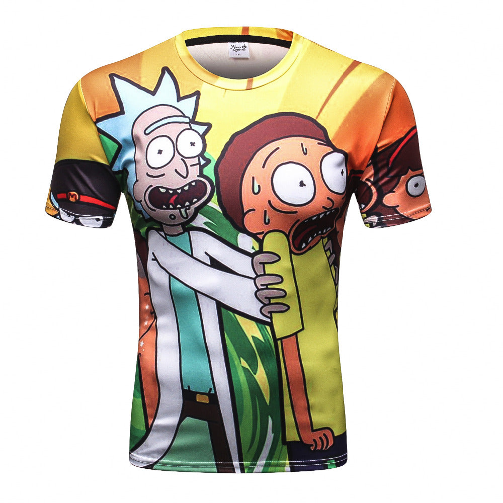 Fashion Rick And Morty T-Shirt