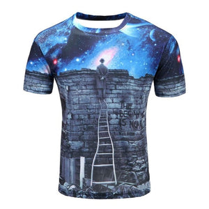 person watching meteor shower T-Shirt
